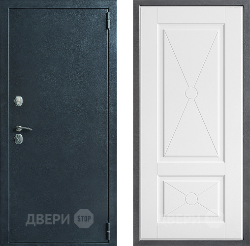 Входная металлическая Дверь Дверной континент ДК-70 Дизайн ФЛ-617 Софт милк в Люберцах