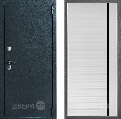 Дверь Дверной континент ДК-70 Дизайн ФЛ-757 Черное Стекло Софт милк в Люберцах