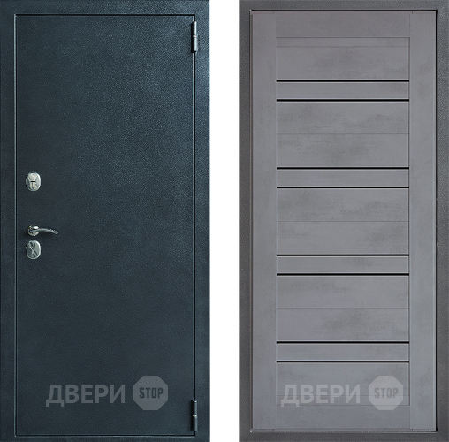Дверь Дверной континент ДК-70 Дизайн ФЛ-49 Бетон серый в Люберцах