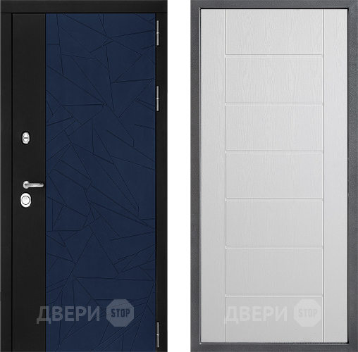 Дверь Дверной континент ДК-9 ФЛ-Лайн Белое дерево в Люберцах