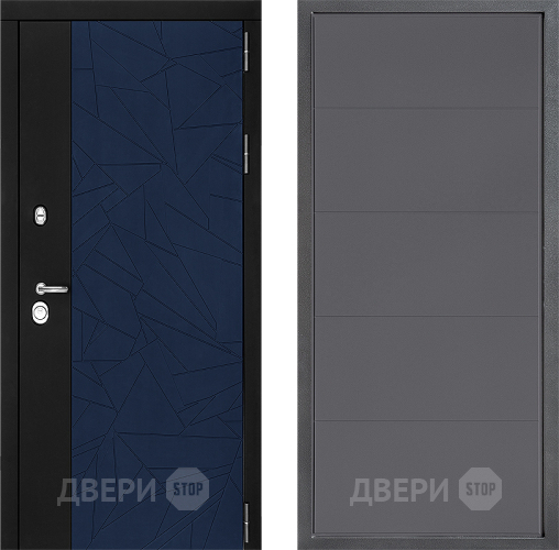 Дверь Дверной континент ДК-9 ФЛ-649 Графит софт в Люберцах