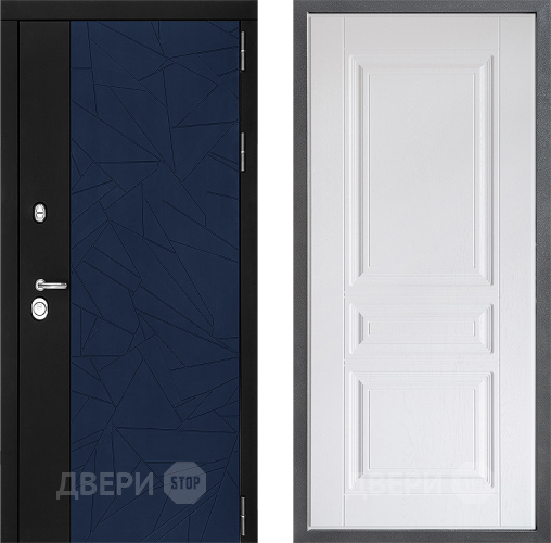 Дверь Дверной континент ДК-9 ФЛ-243 Альберо Браш серебро в Люберцах