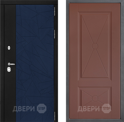 Дверь Дверной континент ДК-9 ФЛ-617 Ясень шоколадный в Люберцах
