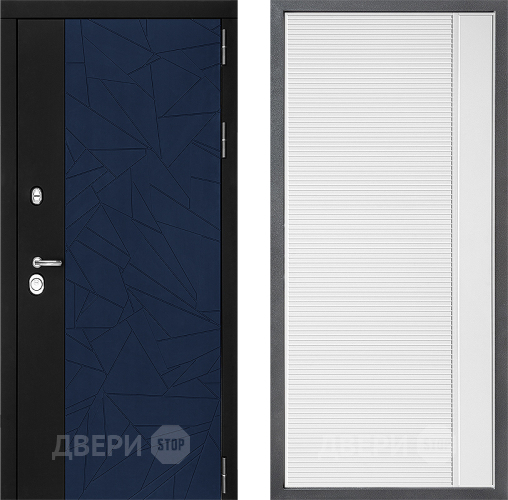 Дверь Дверной континент ДК-9 ФЛ-757 Белое Стекло Софт милк в Люберцах