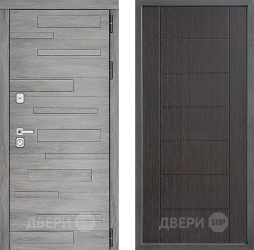 Дверь Дверной континент ДК-10 ФЛ-Лайн Венге в Люберцах