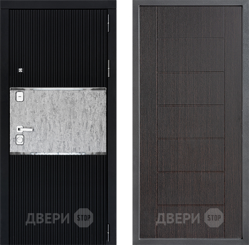 Дверь Дверной континент ДК-13 ФЛ-Лайн Венге в Люберцах