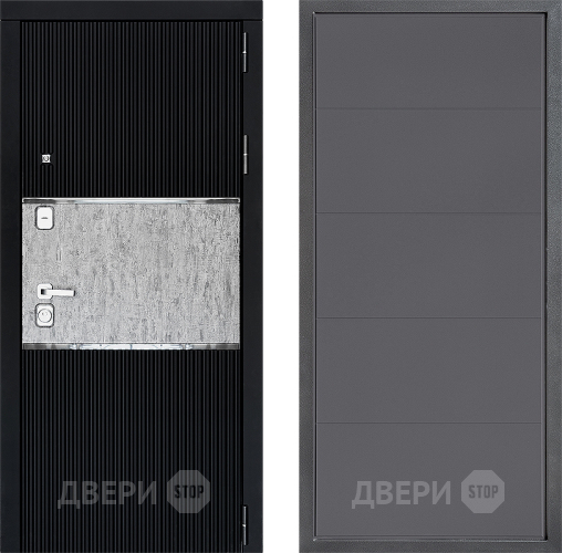 Дверь Дверной континент ДК-13 ФЛ-649 Графит софт в Люберцах