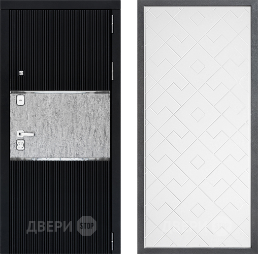 Дверь Дверной континент ДК-13 ФЛ-Тиффани Белый софт в Люберцах
