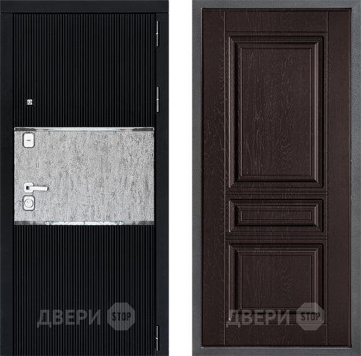 Дверь Дверной континент ДК-13 ФЛ-243 Дуб шоколадный в Люберцах