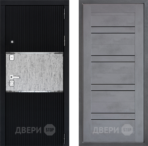 Дверь Дверной континент ДК-13 ФЛ-49 Бетон серый в Люберцах