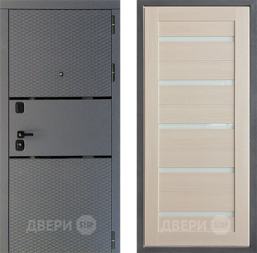Дверь Дверной континент Диамант Дизайн ФЛ-47 Капучино в Люберцах