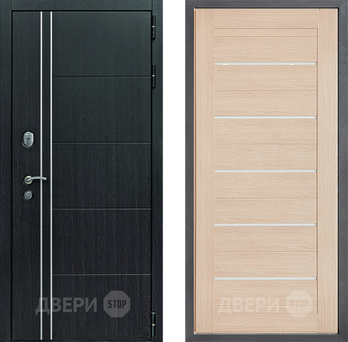 Дверь Дверной континент Теплолюкс Дизайн ФЛ-46 Капучино в Люберцах