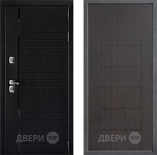 Дверь Дверной континент ДК-1 ФЛ-Лайн Венге в Люберцах