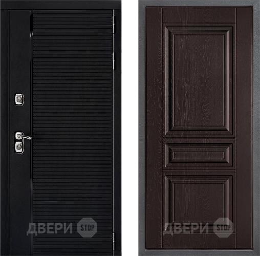 Дверь Дверной континент ДК-1 ФЛ-243 Дуб шоколадный в Люберцах