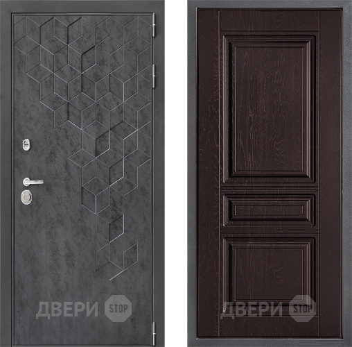 Дверь Дверной континент ДК-3/713 ФЛ-243 Дуб шоколадный в Люберцах