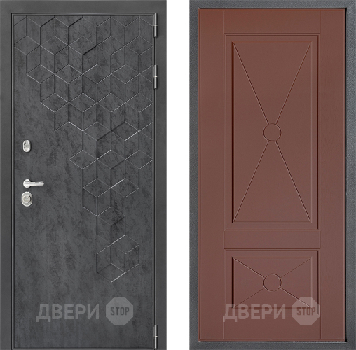 Дверь Дверной континент ДК-3/713 ФЛ-617 Ясень шоколадный в Люберцах