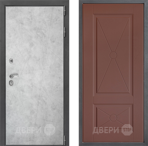 Дверь Дверной континент ДК-3/743 ФЛ-617 Ясень шоколадный в Люберцах