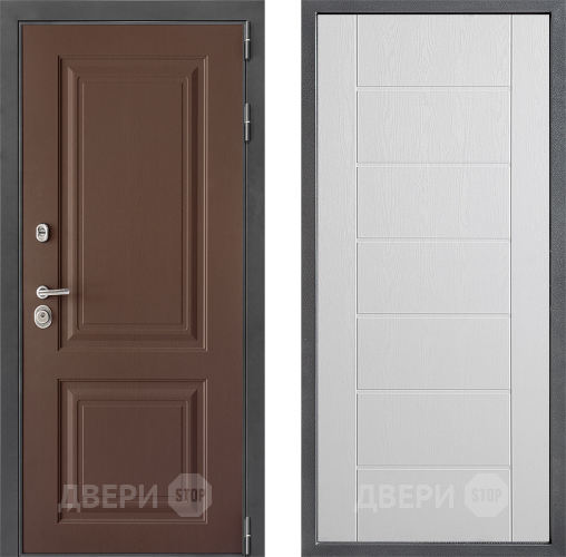 Дверь Дверной континент ДК-3/729 ФЛ-Лайн Белое дерево в Люберцах
