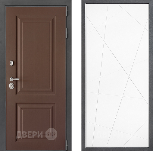 Дверь Дверной континент ДК-3/729 ФЛ-655 Белый софт в Люберцах
