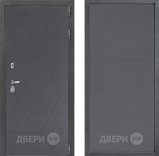 Дверь Дверной континент ДК-3/744 ФЛ-649 Графит софт в Люберцах