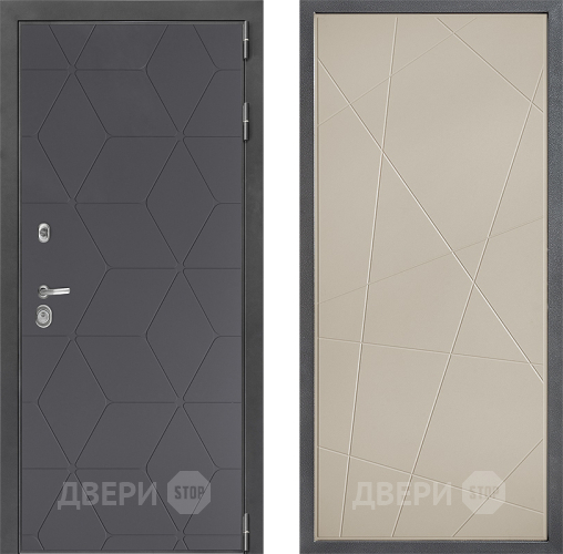 Входная металлическая Дверь Дверной континент ДК-3/744 ФЛ-655 Капучино в Люберцах
