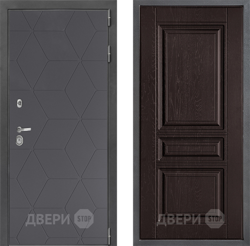 Дверь Дверной континент ДК-3/744 ФЛ-243 Дуб шоколадный в Люберцах