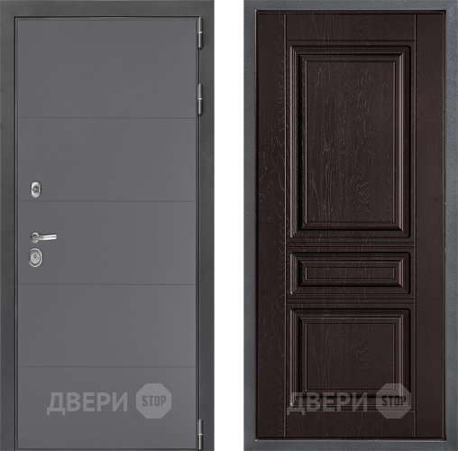 Дверь Дверной континент ДК-3/649 ФЛ-243 Дуб шоколадный в Люберцах