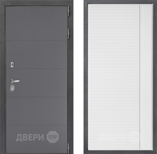 Дверь Дверной континент ДК-3/649 ФЛ-757 Белое Стекло Софт милк в Люберцах