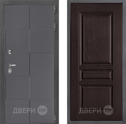 Дверь Дверной континент ДК-3/606 ФЛ-243 Дуб шоколадный в Люберцах