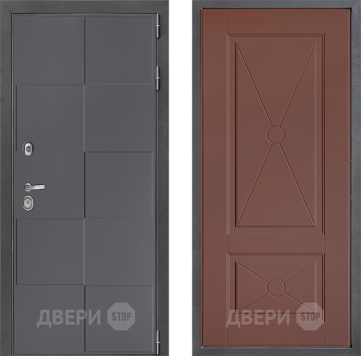 Дверь Дверной континент ДК-3/606 ФЛ-617 Ясень шоколадный в Люберцах