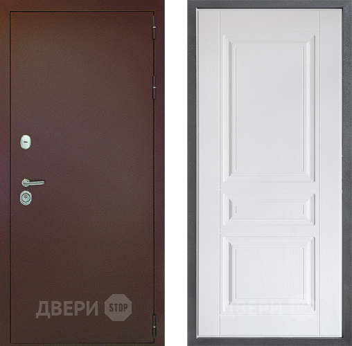 Дверь Дверной континент Рубикон Медь Дизайн ФЛ-243 Альберо Браш серебро в Люберцах