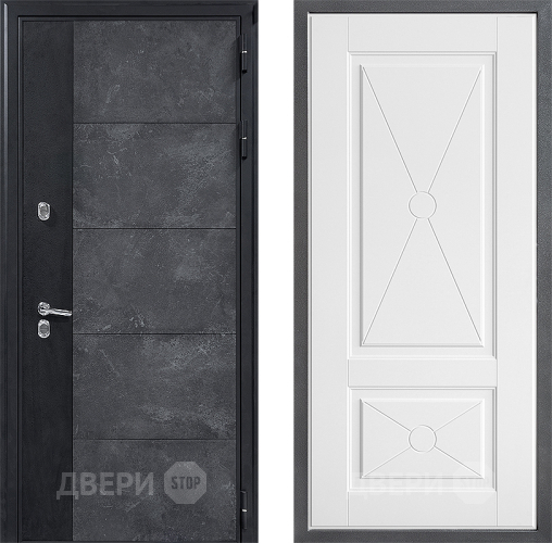 Дверь Дверной континент ДК-15 Бетон ТЕРМО ФЛ-617 Софт милк в Люберцах