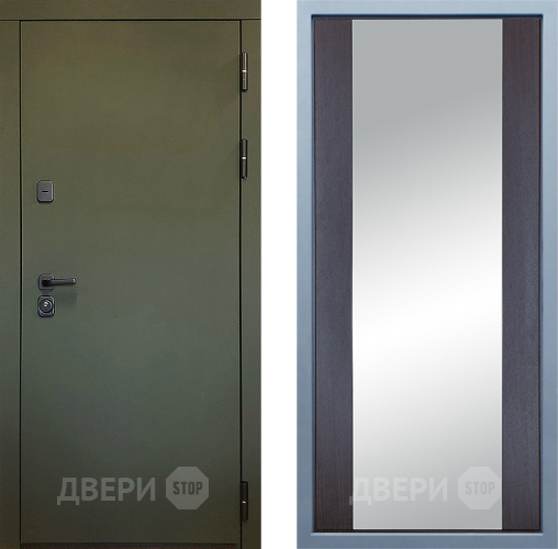 Входная металлическая Дверь Дива МД-61 Д-15 Зеркало Венге в Люберцах