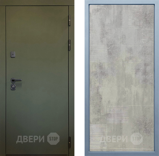 Дверь Дива МД-61 Д-4 Бетон темный в Люберцах