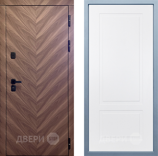 Входная металлическая Дверь Дива МД-98 Н-7 Белый в Люберцах