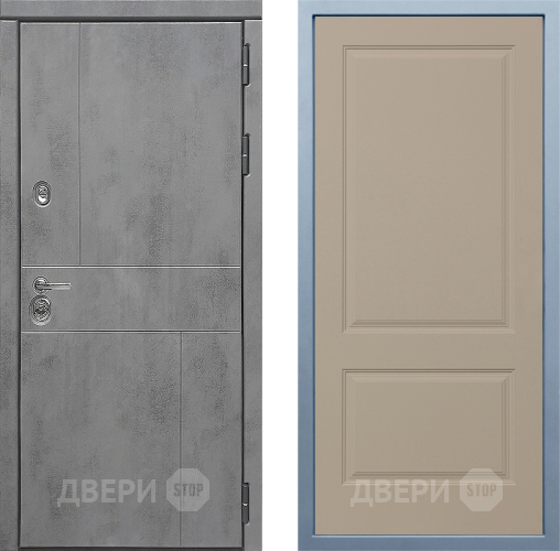 Входная металлическая Дверь Дива МД-48 Д-7 Шампань в Люберцах