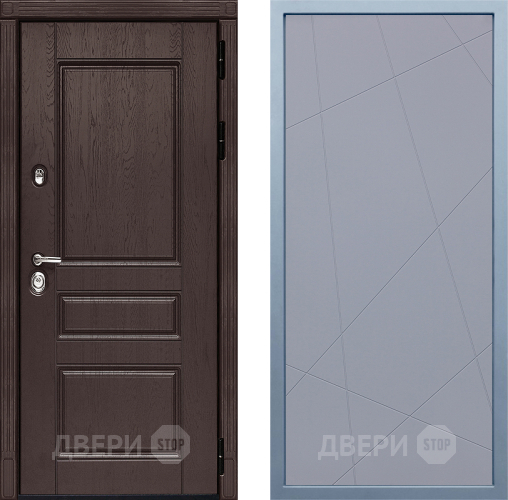 Входная металлическая Дверь Дива МД-90 Д-11 Силк Маус в Люберцах