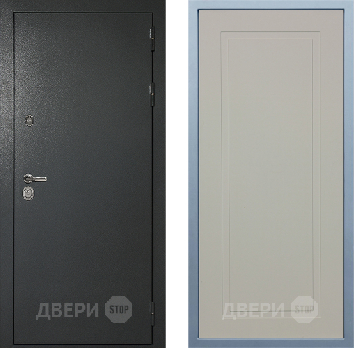 Входная металлическая Дверь Дива МД-40 Титан Н-10 Шампань в Люберцах