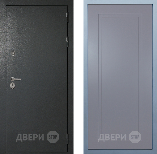 Входная металлическая Дверь Дива МД-40 Титан Н-10 Силк Маус в Люберцах