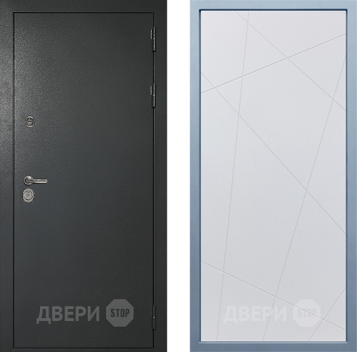Дверь Дива МД-40 Титан Д-11 Белый в Люберцах