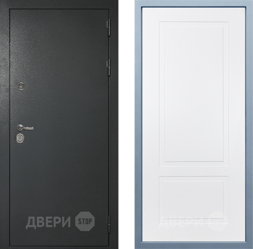 Дверь Дива МД-40 Титан Н-7 Белый в Люберцах