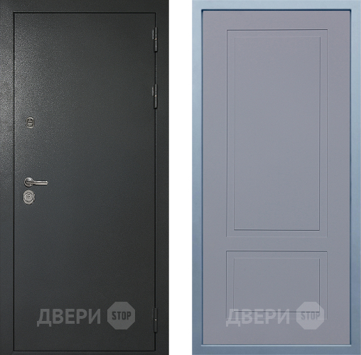 Входная металлическая Дверь Дива МД-40 Титан Н-7 Силк Маус в Люберцах