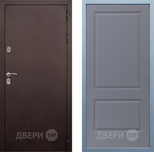 Входная металлическая Дверь Дива МД-40 Медь Д-7 Силк Маус в Люберцах