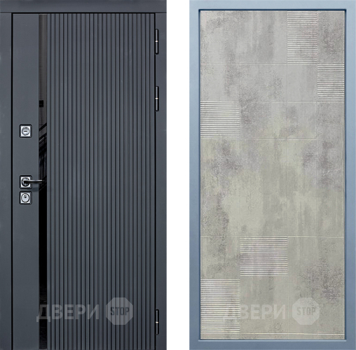 Дверь Дива МХ-46 STR Д-4 Бетон темный в Люберцах