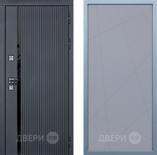 Входная металлическая Дверь Дива МХ-46 STR Д-11 Силк Маус в Люберцах