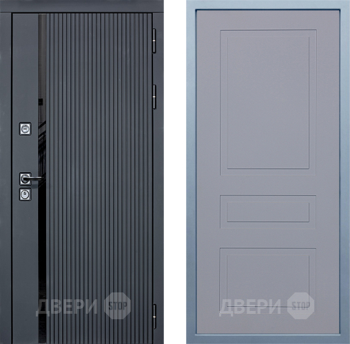 Входная металлическая Дверь Дива МХ-46 STR Н-13 Силк Маус в Люберцах