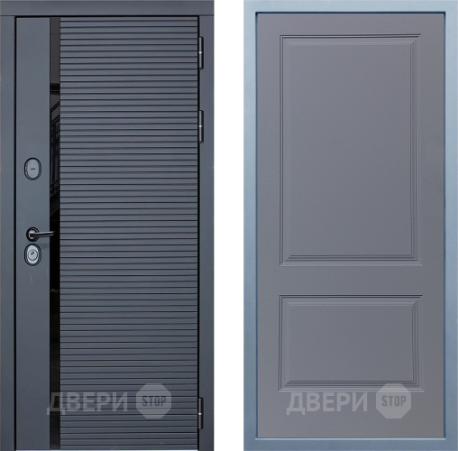 Входная металлическая Дверь Дива МХ-45 STR Д-7 Силк Маус в Люберцах