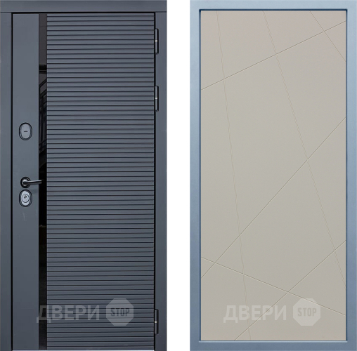 Входная металлическая Дверь Дива МХ-45 STR Д-11 Шампань в Люберцах