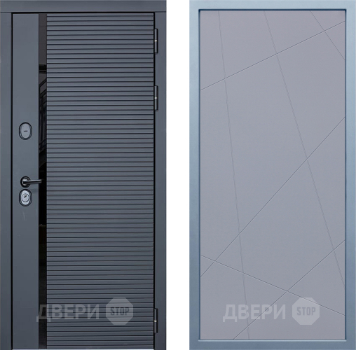 Входная металлическая Дверь Дива МХ-45 STR Д-11 Силк Маус в Люберцах