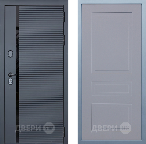 Входная металлическая Дверь Дива МХ-45 STR Н-13 Силк Маус в Люберцах